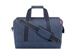 Reisenthel Borsa A Tracolla Borsa Da Viaggio Allrounder Herringbone Dark Blue Blu Scuro