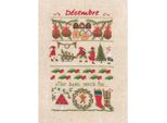Le Bonheur Des Dames Kit Punto Croce Contato "Dicembre"", 18X28Cm, Fai Da Te"