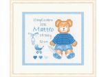 Le Bonheur Des Dames Kit Punto Croce "Matteo Birth"", Contato, Fai Da Te, 10,5X10.5Cm"