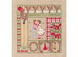 Kit Punto Croce Le Bonheur Des Dames "Welcome June"", Diy, 21X23Cm, Diy"