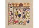 Kit Punto Croce Le Bonheur Des Dames "Benvenuto Novembre"", Diy, 21X23Cm"