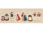 Le Bonheur Des Dames Petit Point Kit Punto Croce "I Bretoni"", Contato, 32,5X7,5Cm"