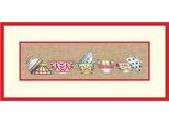 Le Bonheur Des Dames Petit Point Kit Punto Croce "Bowls Collection Ii"", Contato, 4,5X22Cm"