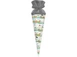 Goldbuch Borsa Per Fratelli Ahoy! Cono Scuola 35 Cm Con Chiusura In Feltro