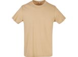 Build Your Brand - T-Shirt Girocollo "Basic"" Da Uomo RW8520 (Xs) (Union Beige)"