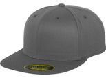 Yupoong Flexfit Unisex Premium 210 Flat Peak Baseball Cap RW4163 (L/Xl) (Grigio Scuro)