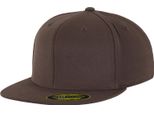 Yupoong Flexfit Unisex Premium 210 Flat Peak Baseball Cap RW4163 (L/Xl) (Marrone)