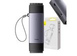 Usb / USB-C Card Reader Baseus Lite, 1 X Sd - 1 X Microsd, Grey WKQX060113