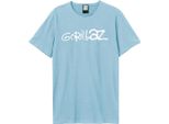 Amplified - Maglietta "Logo"" Per Uomo/Donna Unisex GD646 (Xs) (Blu Strano)"