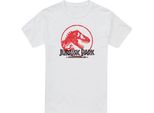 Jurassic Park - Maglietta Da Uomo TV2140 (Xxl) (Bianco)