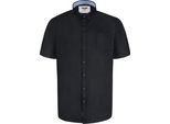 Duke - Camicia A Maniche Corte "D555 James"" Da Uomo DC461 (8XL) (Nero)"