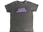 Black Sabbath - Maglietta Logo FüR Herren/Damen Unisex RO5566 (M) (Anthrazit)