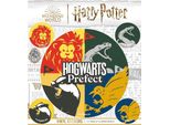 Harry Potter - Adesivo "Prefetto Di Hogwarts"" 5 Pezzi - Vinile TA10632 (Taglia Unica) (Colorato)"