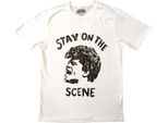 James Brown - Maglietta "Stay On The Scene"" Per Uomo/Donna Unisex RO5567 (M) (Bianco)"