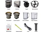 Slow Juicer H320N Hurom, Colore: Grigio Titanio
