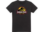 Jurassic Park - Maglietta Da Uomo TV2152 (L) (Nero)
