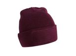 Beechfield - Berretto "Original"" Per Uomo/Donna Unisex BC5092 (Taglia Unica) (Rosso Borgogna)"