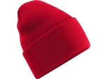 Beechfield - Berretto "Originale"" Con Cravatta Bassa Per Uomo/Donna Unisex BC5095 (Taglia Unica) (Rosso)"