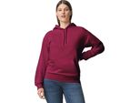 Gildan - Felpa Con Cappuccio "Softstyle"" Da Uomo PC5652 (4XL) (Rosso Vino)"
