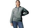 Gildan - Felpa Con Cappuccio "Softstyle"" Peso Medio Per Uomo/Donna Unisex BC5193 (5XL) (Grigio Screziato)"