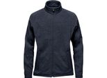 Stormtech - Giacca In Pile Full Zip "Avalanche"" Da Donna BC5203 (L) (Blu Navy Screziato)"