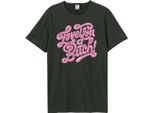 Amplified - Maglietta "Love You Bitch"" Per Uomo/Donna Unisex GD1033 (Xs) (Charcoal)"