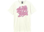 Amplified - Maglietta "Love You Bitch"" Per Uomo/Donna Unisex GD1033 (S) (Bianco Sporco)"