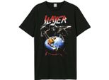 Amplified - Maglietta "World"" Per Uomo/Donna Unisex GD1028 (3XL) (Nero)"