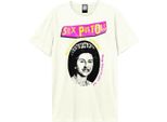 Amplified - Maglietta Logo "God Save The Queen"" Per Uomo/Donna Unisex GD1053 (3XL) (Bianco Antico)"