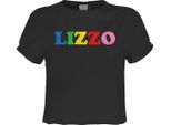 Amplified - T-Shirt Corta "Lizzo"" Da Donna GD1091 (M) (Charcoal)"