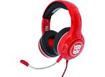 Transformers - Cuffie Da Gioco "Pro G4"" OH124 (Taglia Unica) (Rosso/Nero)"