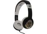 Harry Potter - Cuffie On-Ear, Stemma Di Hogwarts OH112 (Taglia Unica) (Nero/Bianco)