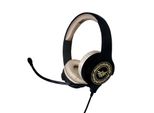 The Legend Of Zelda - Cuffie Interattive, Logo OH142 (Taglia Unica) (Nero/Oro)