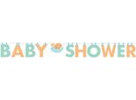 Creative - Lettera - Bandiera, Baby Shower SG23728 (Taglia Unica) (Verde/Arancio/Blu)