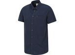 Mountain Warehouse - Camicia "Coconut"" Da Uomo A Maniche Corte MW645 (Xxl) (Blu Scuro)"
