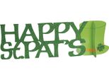 Unique Party - Decorazione Da Tavolo, San Patrizio - Carta SG24220 (Taglia Unica) (Verde)