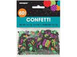 Unique Party - Coriandoli "Cheer"", 60° Compleanno - Lamina, Carta SG24216 (Taglia Unica) (Colorato)"