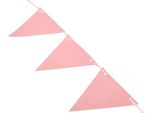 Amscan - Pennant - Bandiera, Carta SG24616 (Taglia Unica) (Rosa Baby)