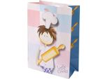 Amscan - Sacchetti Party "Little Cooks"" Confezione Da 8 SG24883 (Taglia Unica) (Rosa Pastello/Blu)"