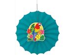 Unique Party - Isola Tropicale - Decorazione Da Appendere "Luau"" - Carta Velina, Filo SG23303 (Taglia Unica) (Multicolore)"