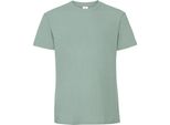 Maglietta Fruit Of The Loom Herren Premium PC3033 (M) (Salbei)