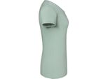 Maglietta Fruit Of The Loom Premium Donna BC3945 (S) (Salvia)