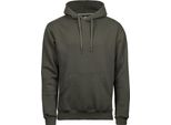 Felpa Con Cappuccio Tee Jays Da Uomo BC3824 (2XL) (Verde Intenso)