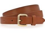Vanzetti Pelle Cintura 20Mm Leather Belt W95 Cognac Marrone