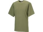 Maglietta Russell Colours Classic Da Uomo BC577 (S) (Olive)