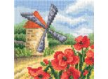 Kit Punto Croce Contato Rto "Summer Colors Vii"", 11X11Cm"