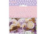 Unique Party - Safari - Coriandoli, 1° Compleanno - Foglio, Cartone SG25216 (Taglia Unica) (Rosa/Oro)