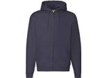 Fruit Of The Loom - Felpa Con Cappuccio "Premium"" Per Uomo/Donna Unisex PC5444 (Xxl) (Blu Navy)"