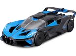 Maisto 32911 - Modellino Auto - Bugatti Bolide (Blu-Nero, Scala 1:24) Modellino Auto