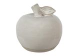 Clayre & Eef Decorazione Mela 10 Cm Porcellana Beige